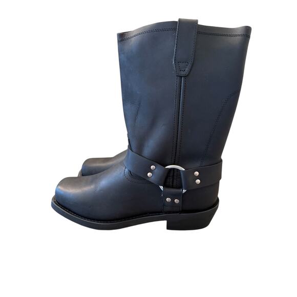 Dingo Black Leather Men's Boots - Picture 6 of 12